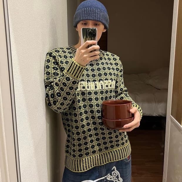 보디 니트(코쿤 니트) L/XL