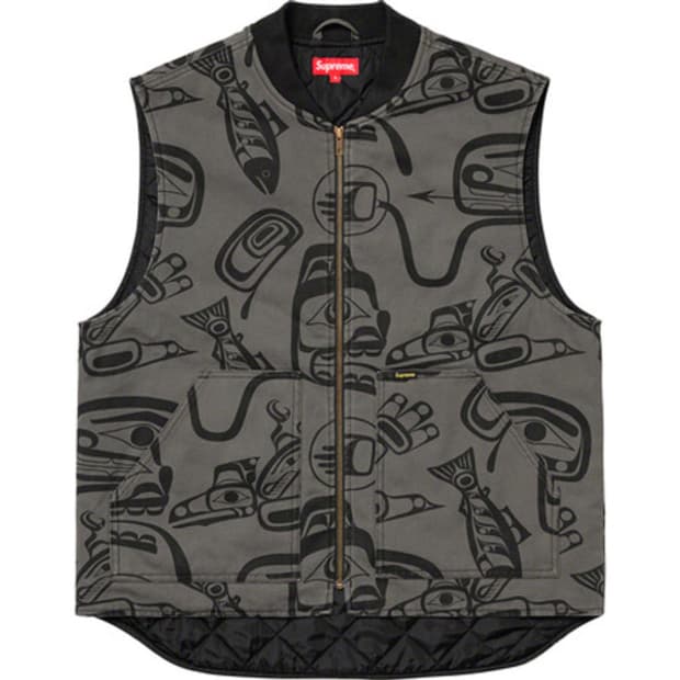 슈프림 19FW 하이다 워크 베스트 L Supreme Haida Vest