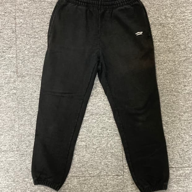 멜란지마스터 조거 팬츠 블랙 L