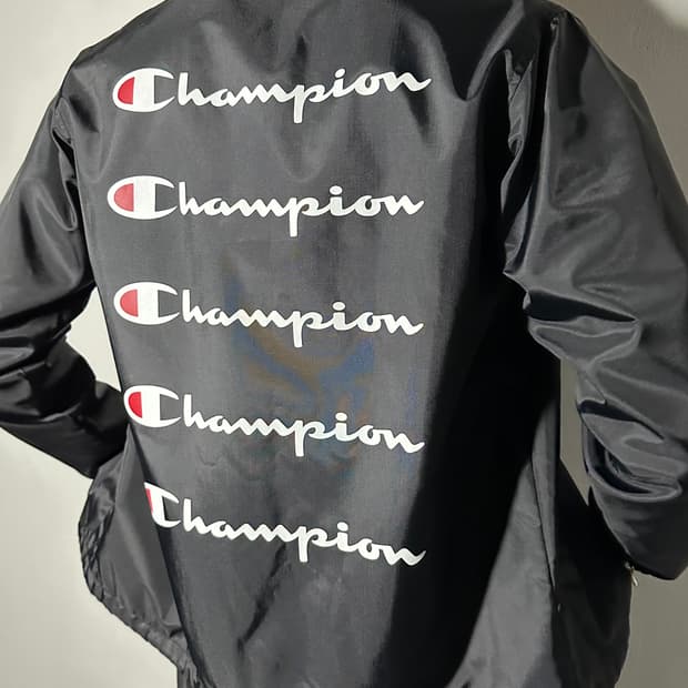 Champion 코치 자켓 (Black)