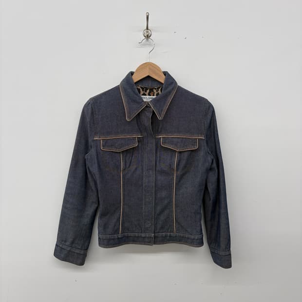 돌체앤가바나 데님 자켓 D&G 여성 S