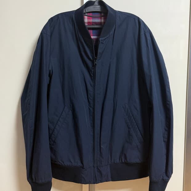 유니클로 x Jw 앤더슨 블루종 리버시블  바라쿠타 네이비 L