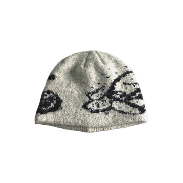 공용 아이보리 비니