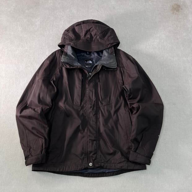 100 노스페이스 브라운 하이벤트 바람막이자켓