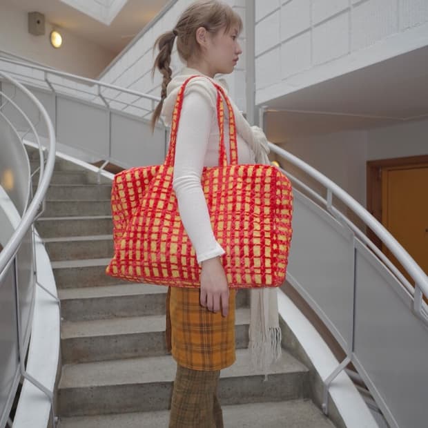 구함)) 누아누 Grande Bag_Yellow