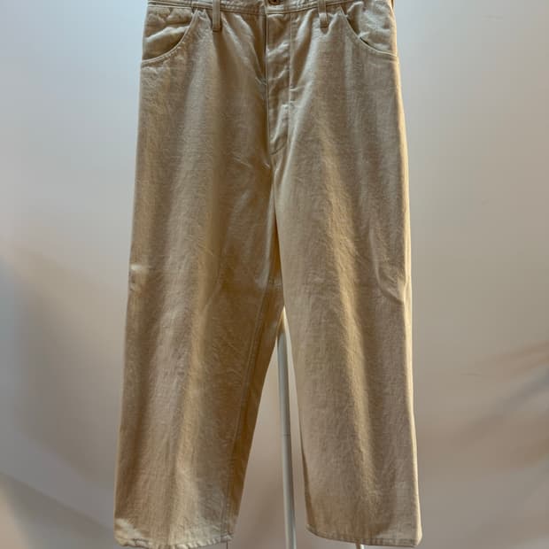 코튼 데님 팬츠 