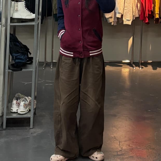 폴로랄프로렌 빅포니 배색 바시티 자켓 A3025