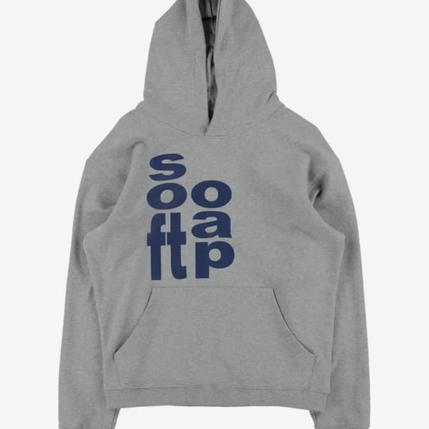 TCM soft soap hoodie (melange)