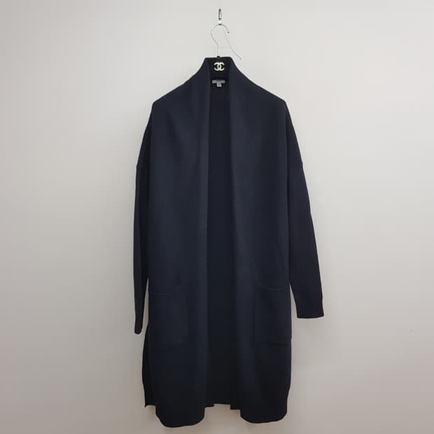 
빈스 VINCE 울캐시미어 혼방 루즈핏 롱가디건 XS사이즈