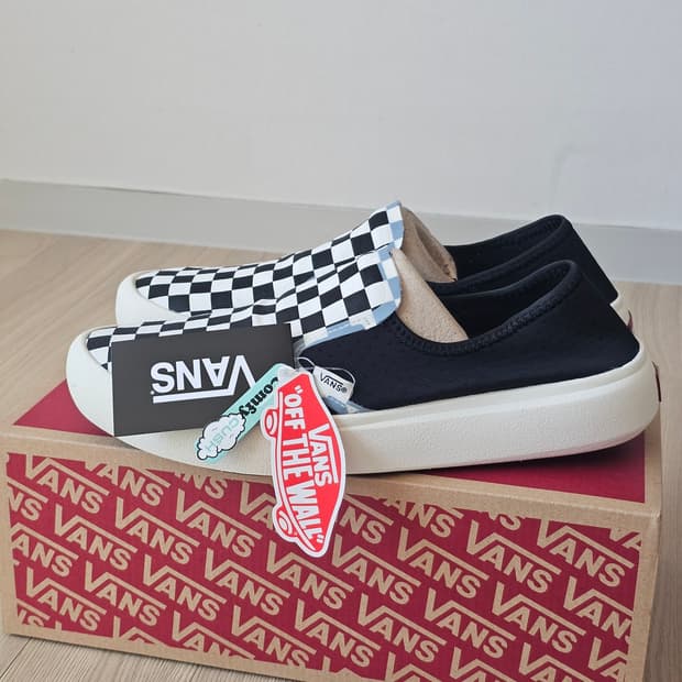 280 새제품) 반스 체커보드 컴피쿠시 원 남자 단화 신발 국내매장판