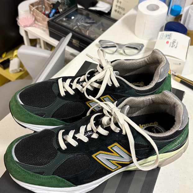 뉴발란스990 USA 블랙그린 280