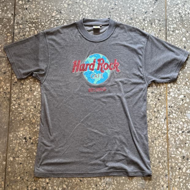 90s 하드락 카페 반팔 티셔츠(HT3)