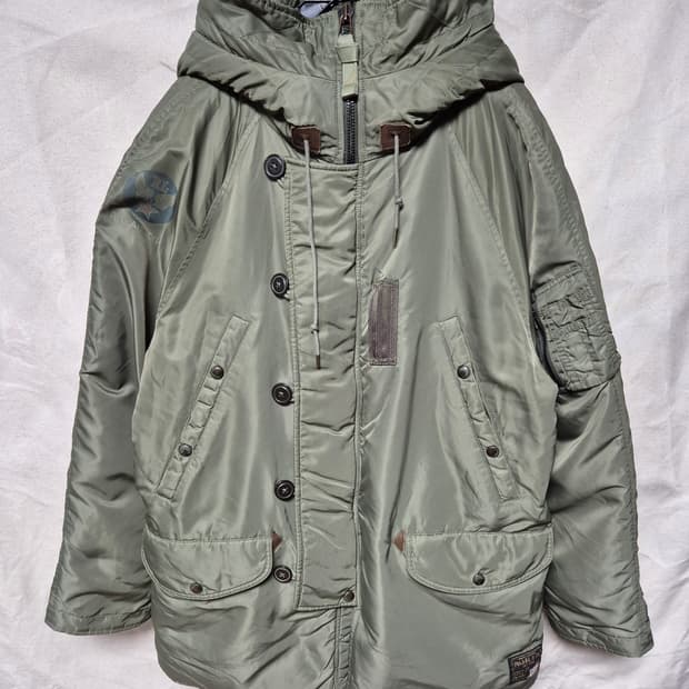 폴로 n3b 야상 패딩