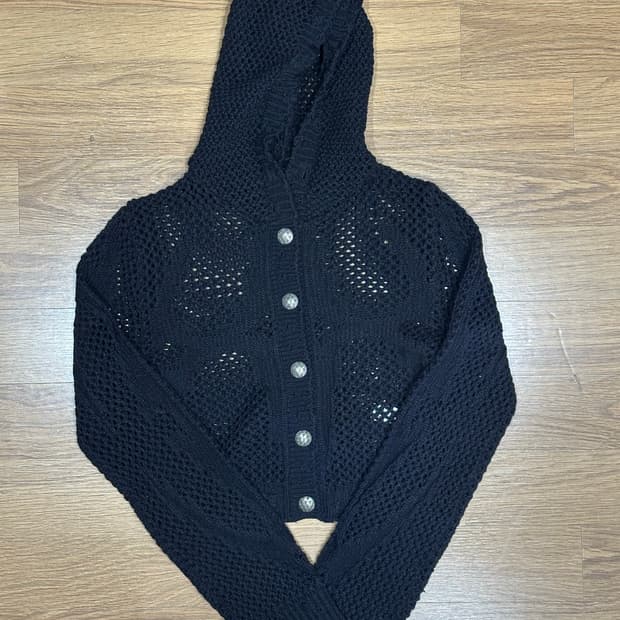 [1] 떠그클럽 트라이벌 네트 후드 니트