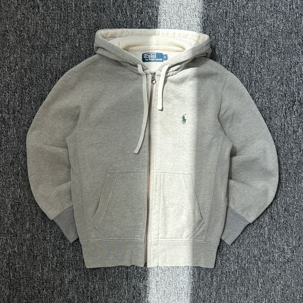 폴로 랄프로렌 헤비코튼 후드집업