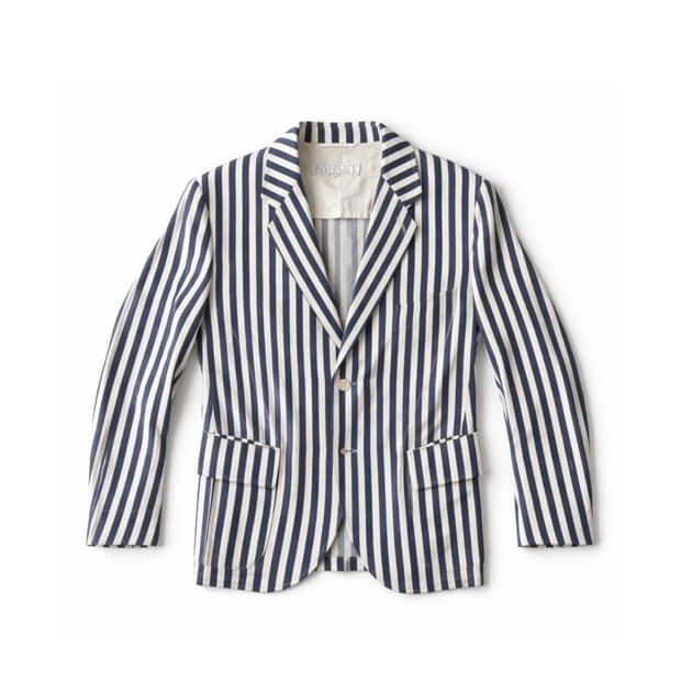 하버색 스트라이프 자켓