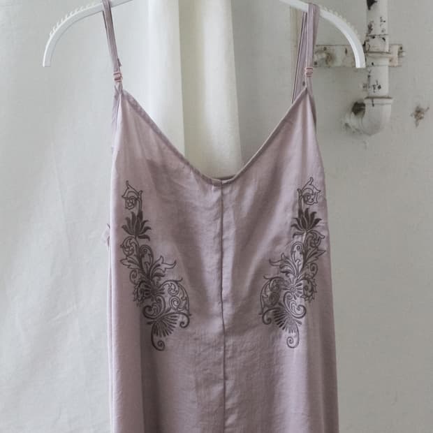 아르누보 프린팅 드레스