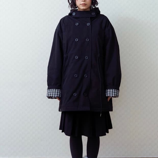 오피쉬 개횬 콜라보 클로버튼 야상 패딩 블랙