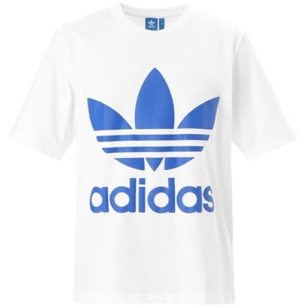 아디다스 빅로고 반팔