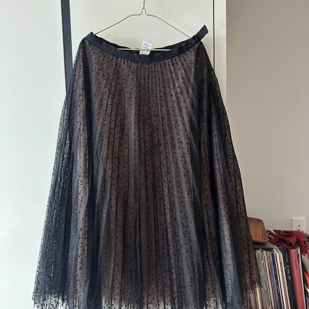 ORR 검정 튜트 스커트 L