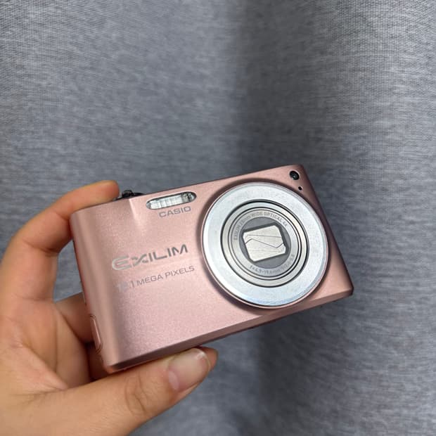 카시오 엑슬림 z400 핑크