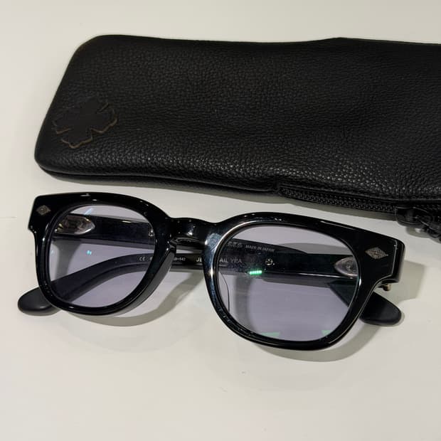 크롬하츠 제냐 테일 예 안경 블랙 실버