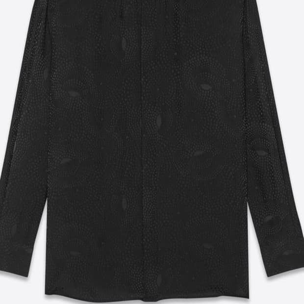 [BTS 지민님 착용] 생로랑 20ss 아르데코 실크 셔츠