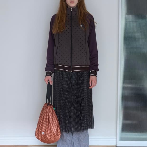 노컨텐츠 Dot jersey jacket 도트 져지