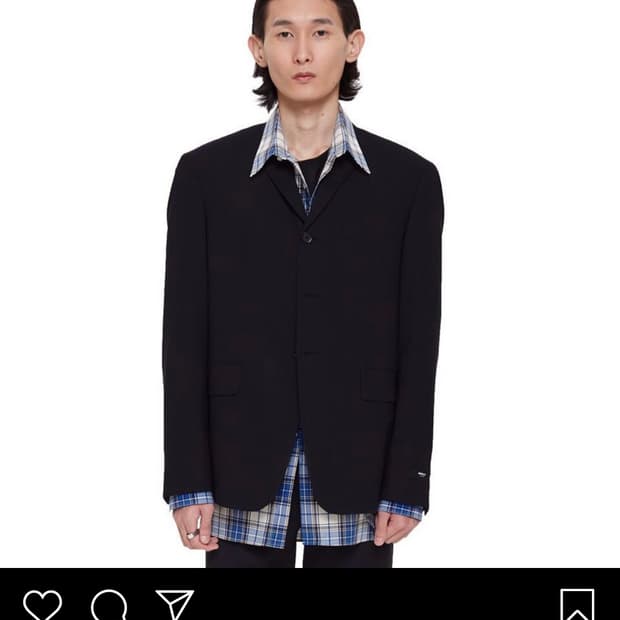 MNGU 19SS 3버튼 셋업 그레이 라지