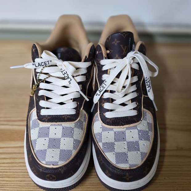 나이키 에어포스1 커스텀 스니커즈 265mm