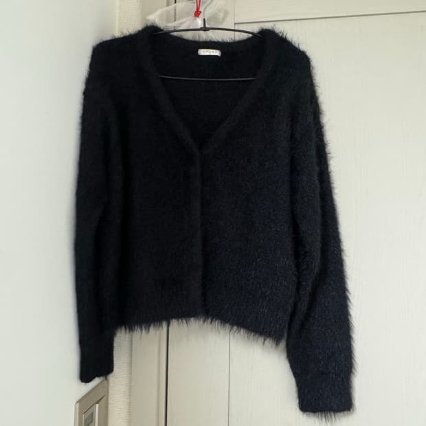 일본 빈티지 퍼 가디건