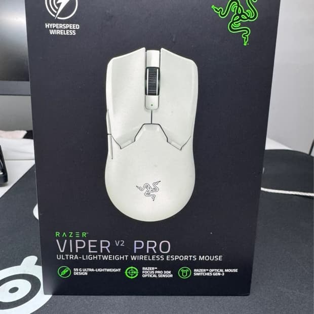 바이퍼 v2 pro 화이트,8k 동글
