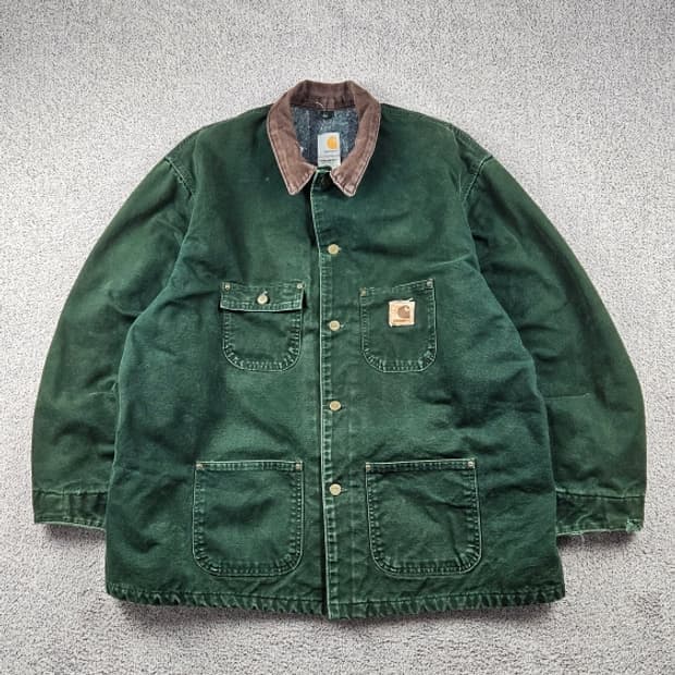 칼하트 C02 덕 캔버스 초어 워크 자켓 ( 2XL ) / 10657