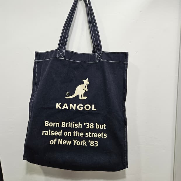 캉골(KANGOL) 네이비 숄더백/에코백 