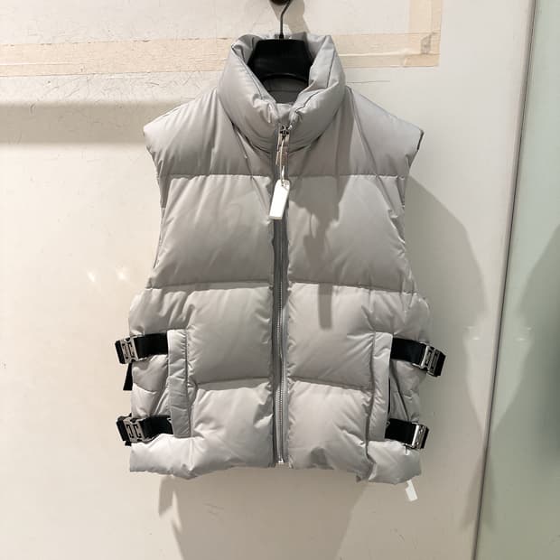 (정품/새상품) GIVENCHY 지방시 펄 그레이 덕다운 패딩 베스트