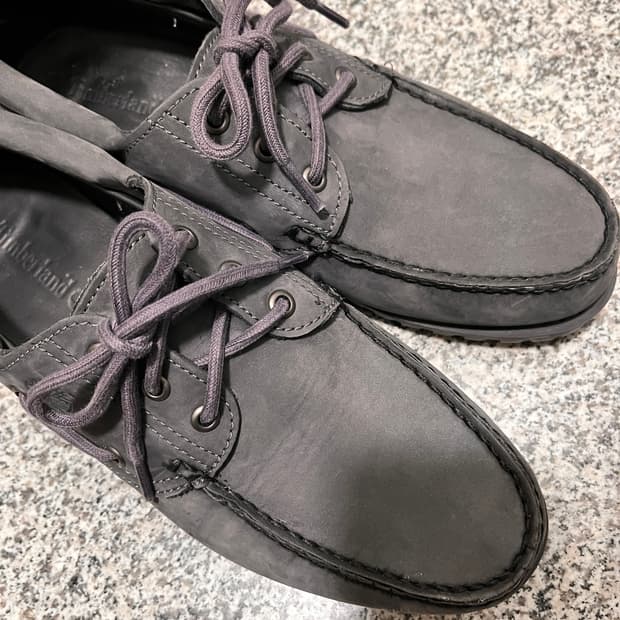 [세일]팀버랜드 3아이 클래식 보트슈즈 다크그레이 270cm