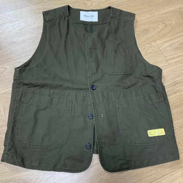 M)monoflow 모노플로우 면 조끼 베스트