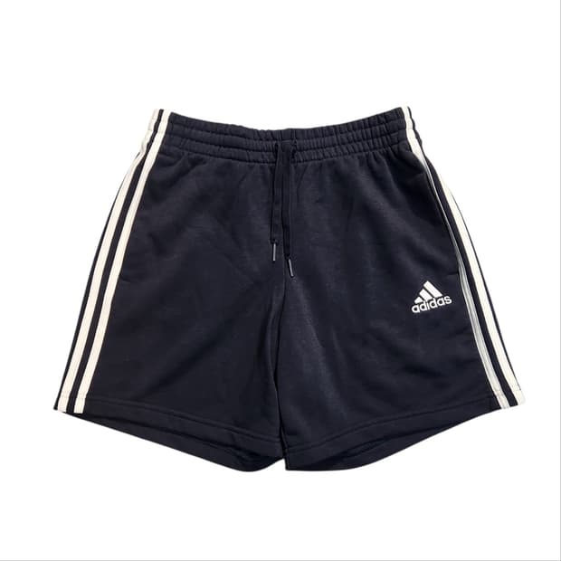 아디다스 삼선 반바지 네이비 (L)