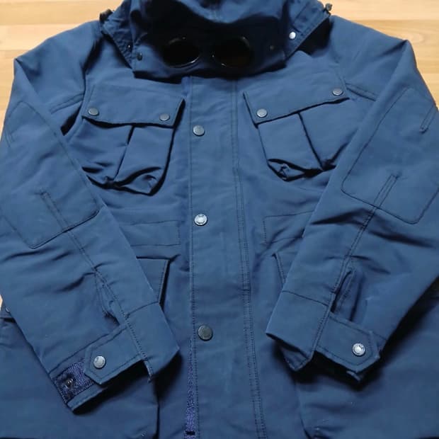 cp컴퍼니 고글 탄창 자켓 M