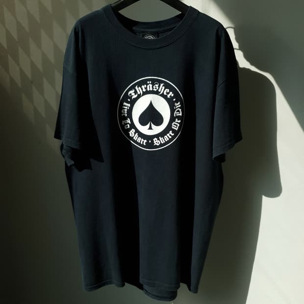 90, 00s TRASHER print tee