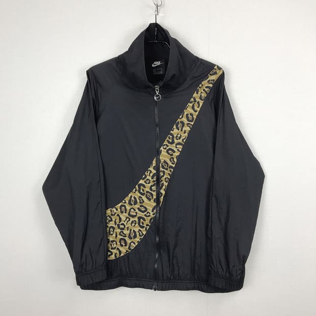나이키 Nike 애니멀 레오파드 스우시 자켓 우먼스 여성S