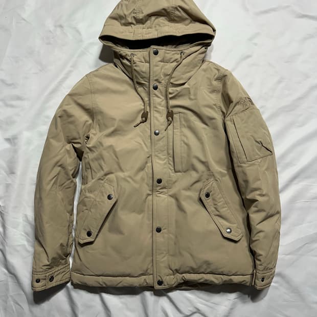 노스페이스 덕다운 후드 패딩