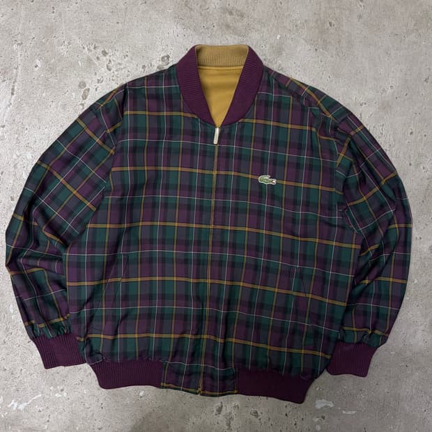 라코스테 체크 리버시블 자켓[2005]