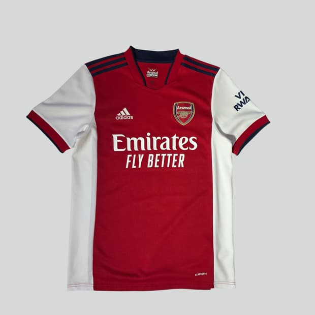 [XL]아디다스 21-22 아스날 축구 노마킹 유니폼 져지 반팔