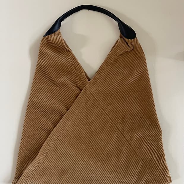 빈티지 코듀로이 숄더백