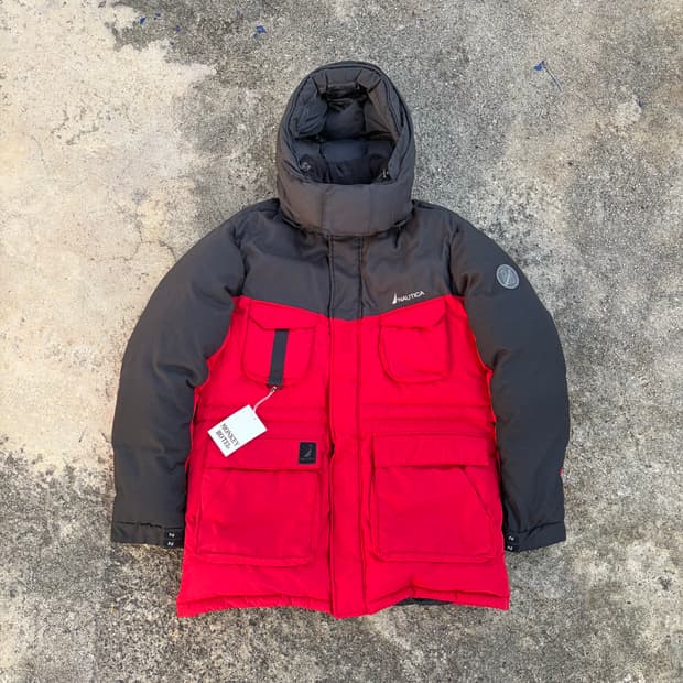 노티카 빈티지 구스다운 패딩 110