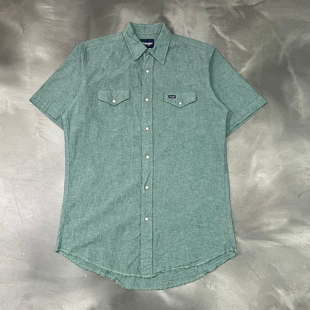  랭글러 웨스턴 하프 셔츠 y16223