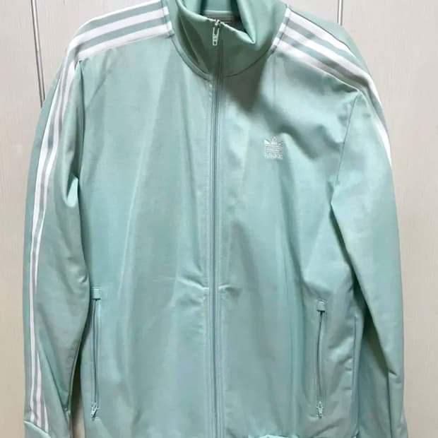 아디다스 베켄바우어 트랙탑 져지 민트 xl