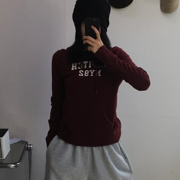 아베크롬비 스펠자수 후드티