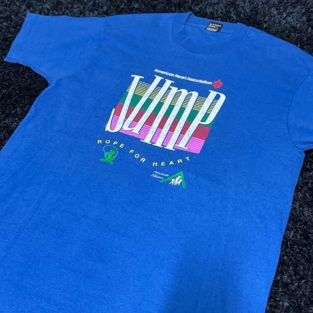 80’s 미국심장협회 promo t-shirt